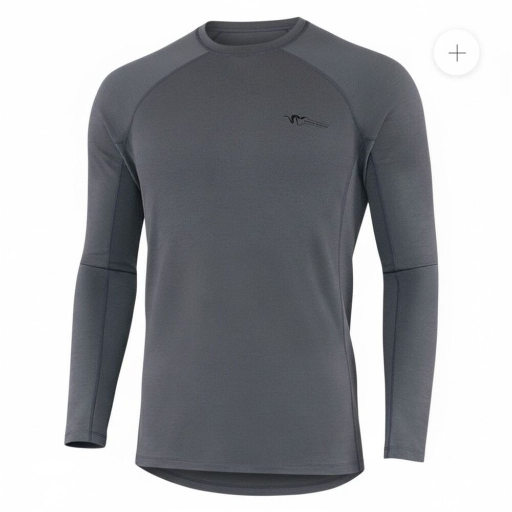 Stone Glacier Chinook Merino Blend Long Sleeve Crewneck Shirt Men's Medium